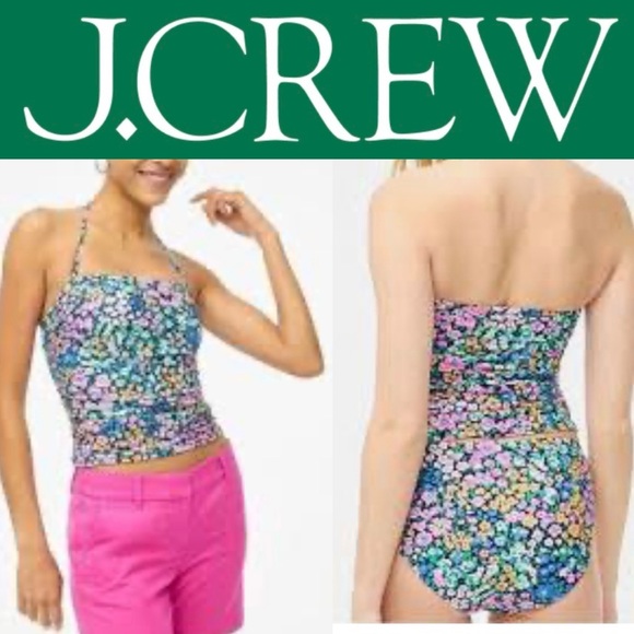 J. Crew Factory Other - J.Crew Multicolor Floral Tankini
